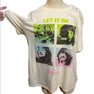 NWT the Beatles T-shirt let it be, Beatles group